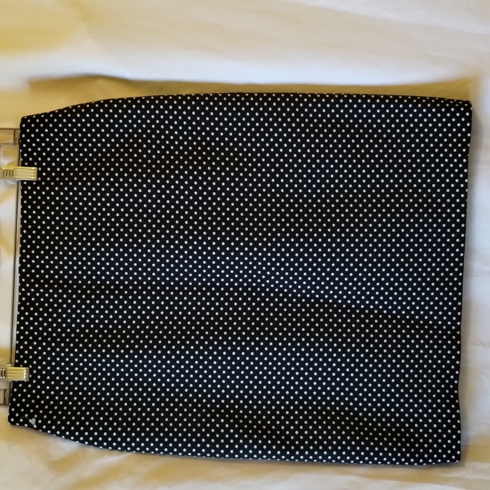 Philosophy Black and White Polka Dot Skirt
